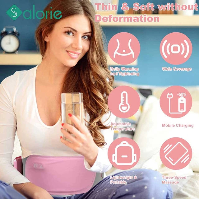 Menstruation heating pad portable period pain relief device